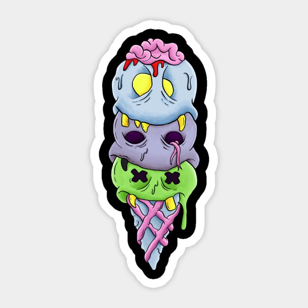 Munchies!! Sticker by TheArtOfStevenG